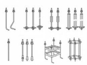 Производство фундаментных болтов по чертежу,  ГОСТу